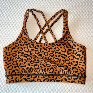 Leopard Sports Bra